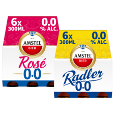 Amstel Radler 0.0% of Rosé 0.0%